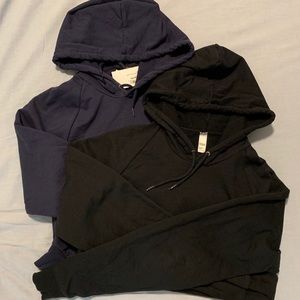 Two California Fleece Pullover Hoodie, size S